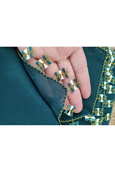 Yazmacı İğne Oyası Düz Yazma (Yayla Çiçeği) (Cenk )