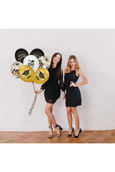 vivimall Set of 10 Graduation Latex Balloons | GalaBalloons