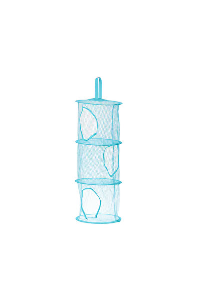 OEM Turquoise Polyester Hanging Organizer, 84 cm