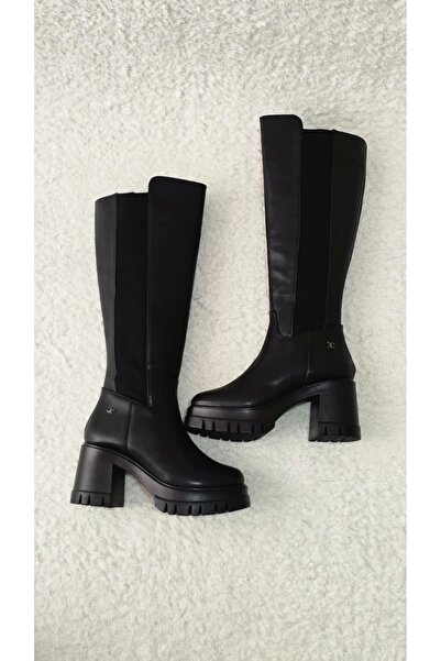 Melinta Shoes أحذية ميلينتا النسائية ذات الكعب السميك المرنة