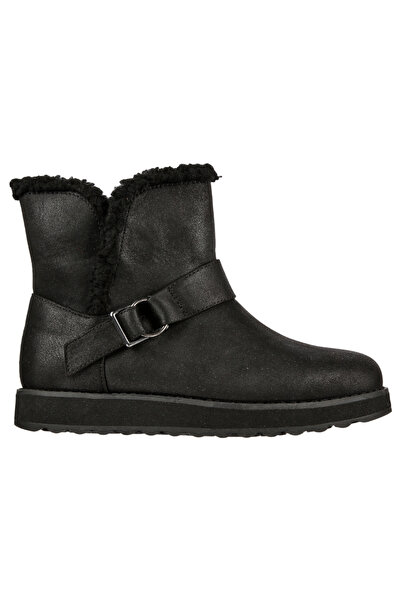 SKECHERS Women's sports shoes, KEEPSAKES CABIN FEELS 167246-BBK black, -leather 37