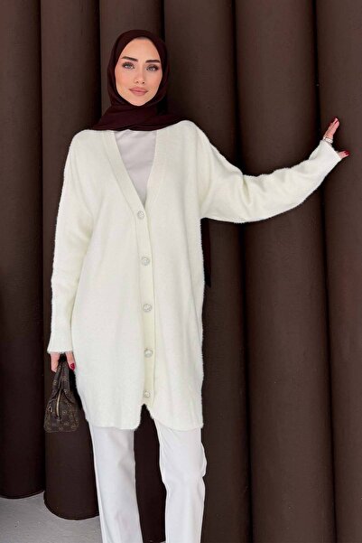 Melike Tatar Πλεκτό Ζακέτα με κουμπιά 70-2429