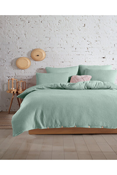 destinyhometex Premium 100% Cotton Single Muslin Duvet Cover Set 160X220 cm