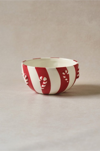 Karaca New Year Yılbaşı Candy Twist Kase 13 cm