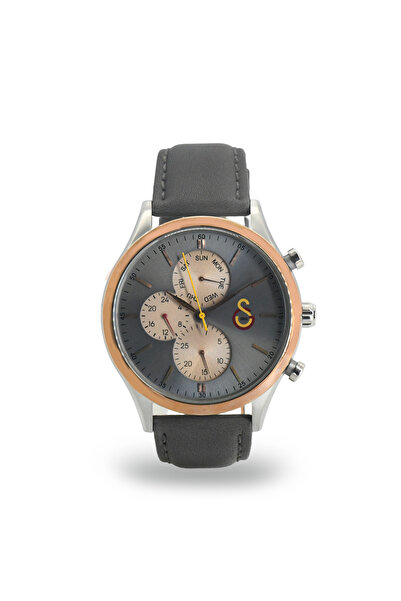 Galatasaray Deri Kol Saati U13857 - GS ANAHTARLIK HEDİYELİ