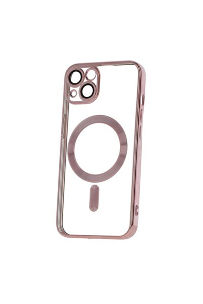 Sybero Carcasă Color Chrome Mag pentru iPhone 11 - Auriu roz