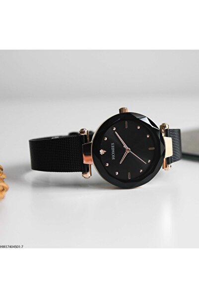 Homies ساعة يد نسائية HM17404S01-7 بسوار شبكي فولاذي