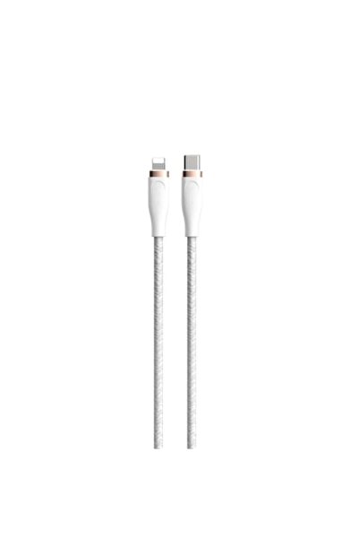 Devia Cablu USB-C la Lightning Star EC418 PD 1.5m 27W 3A Alb