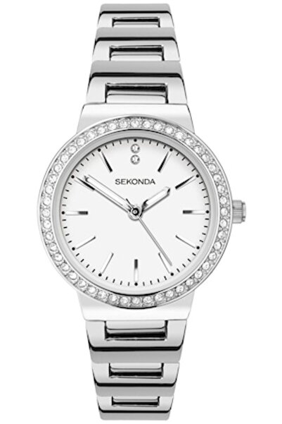 Sekonda Ceas de damă cu cuarț argintiu - Model 40077