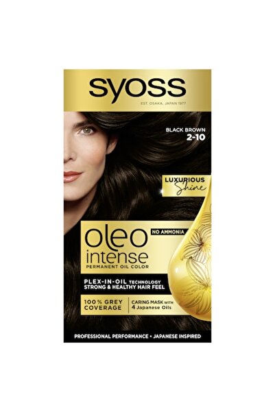 Syoss Vopsea de păr permanentă fără amoniac Color Oleo Intense, 2-10 Saten fo...