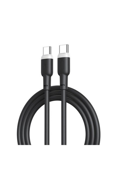 Xo Cablu USB-C la USB-C NB208B PD, 1,0 m, 60 W, negru