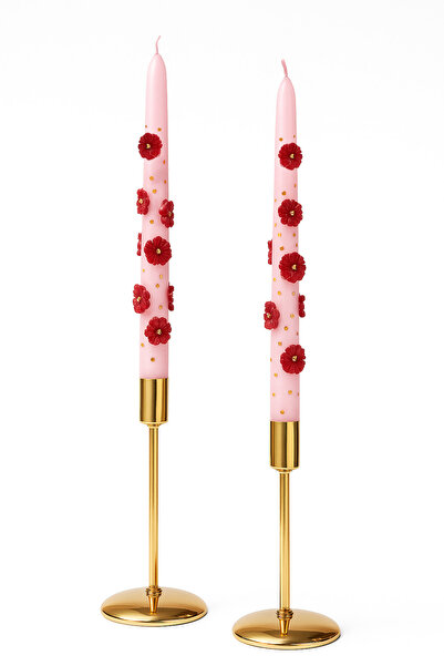 Amour Atelier Rosalie Şamdan Mum (2’li Paket)