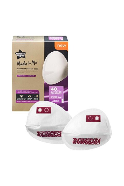 tommee tippee 40X وسادات صدر يومية كبيرة