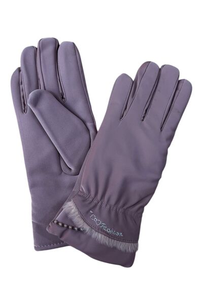 zhrcollection Winter Waterproof Inner Surface Plush Gloves