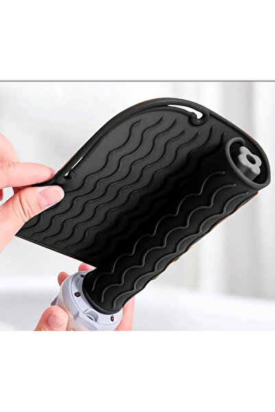 LSM GROUP Heat Resistant Silicone Flat Iron, Tongs, Ironing Mat