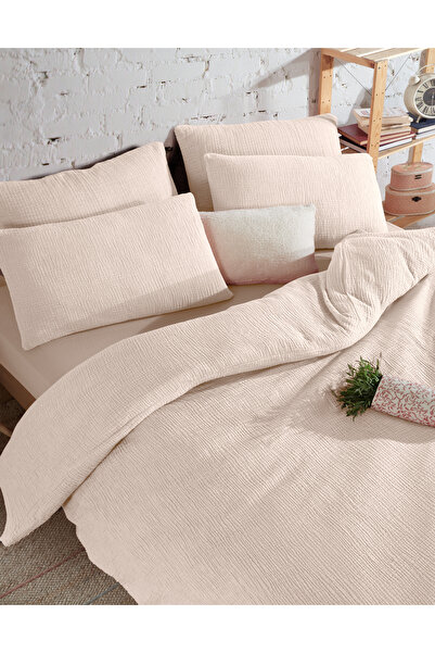 destinyhometex Premium 100% Cotton Single Muslin Duvet Cover Set 160X220 cm