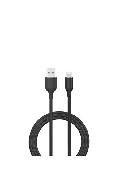 Devia Cablu Jelly EC630 USB la Lightning 1.2 m 2.4A Negru