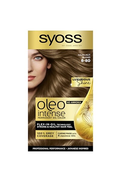Syoss Vopsea de păr permanentă fără amoniac Color Oleo Intense 6-80 Blond Alu...