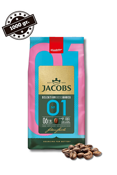 Jacobs Boabe de cafea Selektion des Jahres No. 1, 1 kg