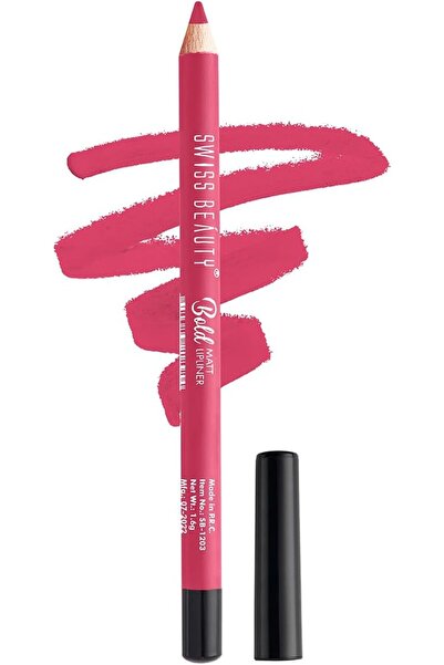 SWISS BEAUTY قلم تحديد الشفاه جريء ومطفي - درجة 10 (1.6 جم)