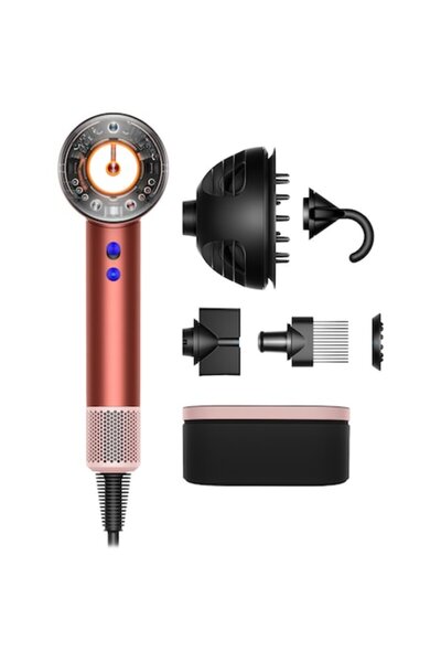 DYSON Supersonic Nural HD16 Hair Dryer, 1600W, Strawberry Bronze/Blush Pink