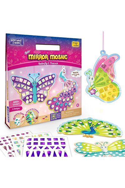 Imagimake Set Creativ Decoratiuni Mozaic - Fluturi si Pauni