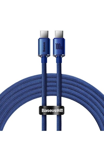 Baseus Crystal Shine USB-C to USB-C Cable 2.0 2 m 100W Blue