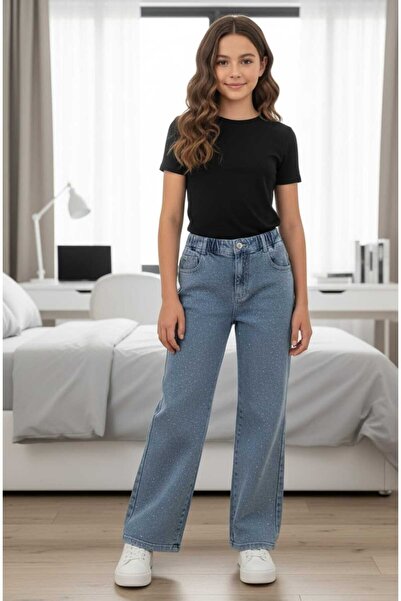 EGECAN IŞILTILI KOT PANTALON