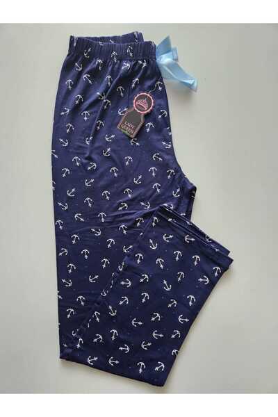 Lady Queen Lycra Ring Viscose Pajama Bottoms 6018