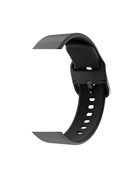 Bibilel Curea din silicon pentru Samsung Watch 1/2/3, neagră