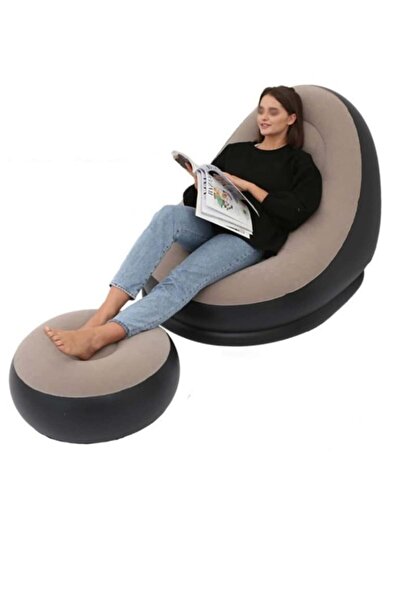 Generic Inflatable Sofa - Household Outdoor Inflatable Stool