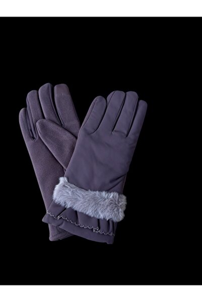 zhrcollection Winter Waterproof Inner Surface Plush Gloves