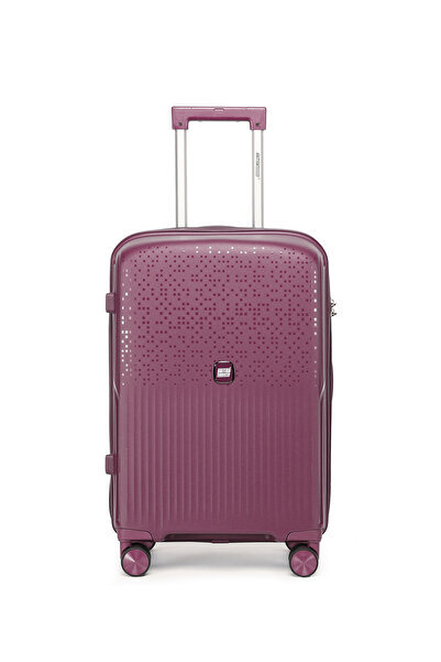 BRITISH TOURISTER Hard Side Spinner Luggage Small 20" - Purple