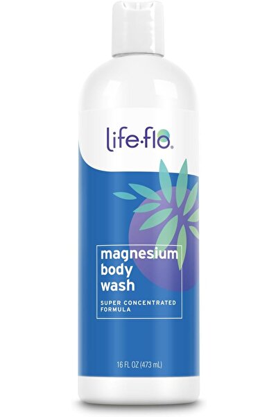 lifeflo غسول الجسم بالماجنيسيوم من لايف-فلو مع زيوت النعناع وإكليل الجبل الأس...