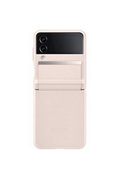 Samsung Husă pentru Galaxy Z Flip4 F721, husă din piele cu clapă, roz EF-VF721LPEGWW