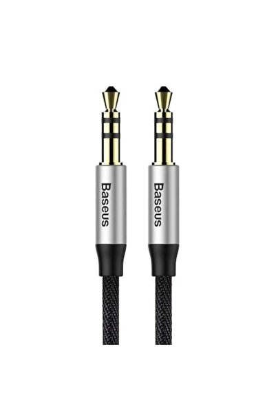 Baseus Yiven 3.5 mm AUX audio cable, 1.5 m, Black/Silver