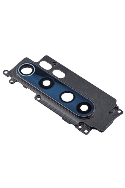 Xiaomi Rear Camera Glass for Mi Note 10 Lite, with Frame, Black (Swap)