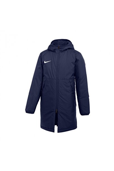 Nike Kids' Sports Jacket, Polyester, Navy/White, Sizes 158-170 cm