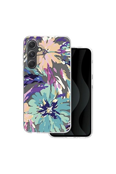 Sybero Carcasă cu imprimeu floral pentru Samsung Galaxy A35 5G, Splash, multi...