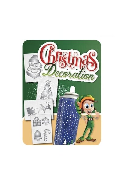 Bibilel Kids Set de matrițe de Crăciun pentru zăpadă decorativă, 4 bucăți