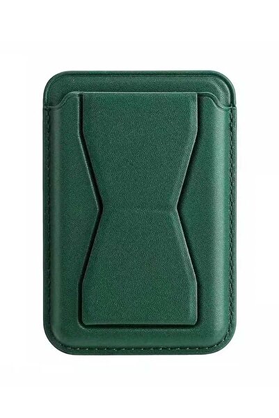 Generic MagSafe Leather Magnetic Card Holder & Stand (for iPhone)