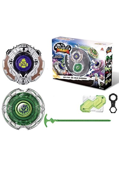 H.H.M ŞENVER TİCARET Infinity Nado Air Fist ve Cold Shadow Metal Topaç 2´li Set