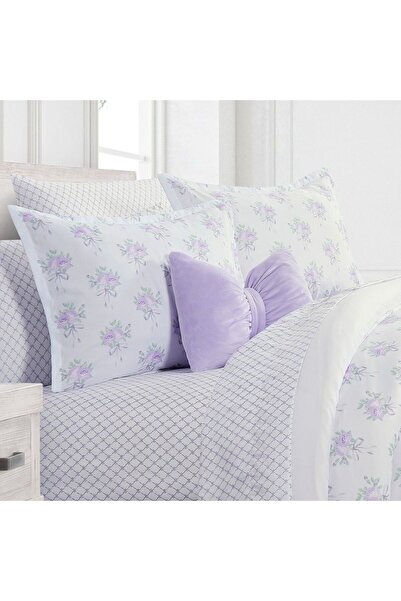 Orange Bed & Bath Roses | 100% Cotton Single 8-Piece Duvet Set