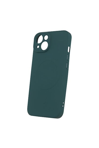 Sybero Carcasă Simple Color Mag pentru Apple iPhone 11, verde închis
