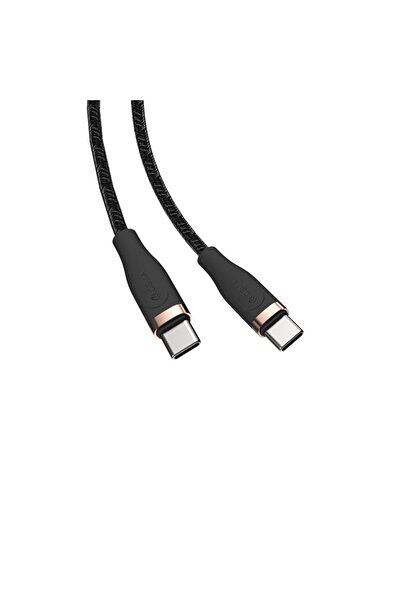 Devia Cablu USB-C la USB-C Star EC320 PD - 1,5 m 60W 3A Negru