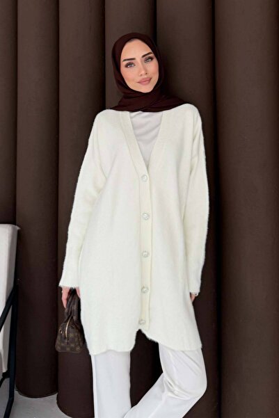 Melike Tatar Πλεκτό Ζακέτα με κουμπιά 70-2429