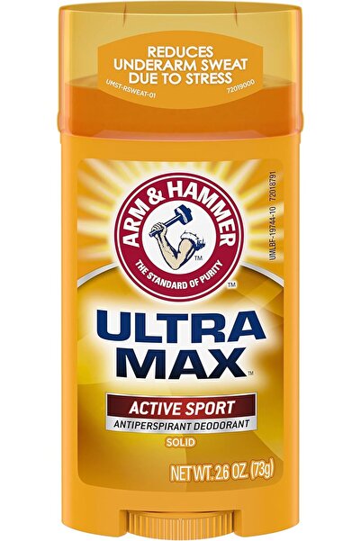 Arm&Hammer Arm & Hammer Ultra Max Solid Antiperspirant Deodorant Active Sport, 2.6 oz
