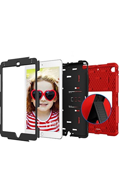 OEM Silicone protective case for Apple iPad Mini 6 (2021) - Red-Black