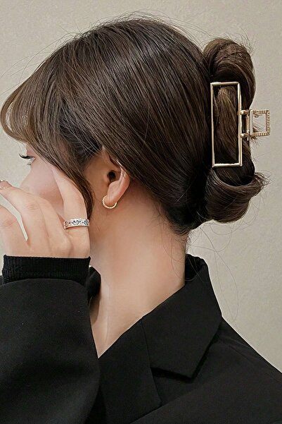 C&E Design Γυναικεία χρυσή μεταλλική πόρπη μεγάλου μεγέθους Premium εισαγόμεν...