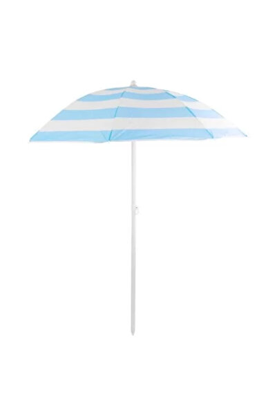 Strend Pro Plážový slnečník Strend Pro s nakláňaním, námornícka modrá s biely...